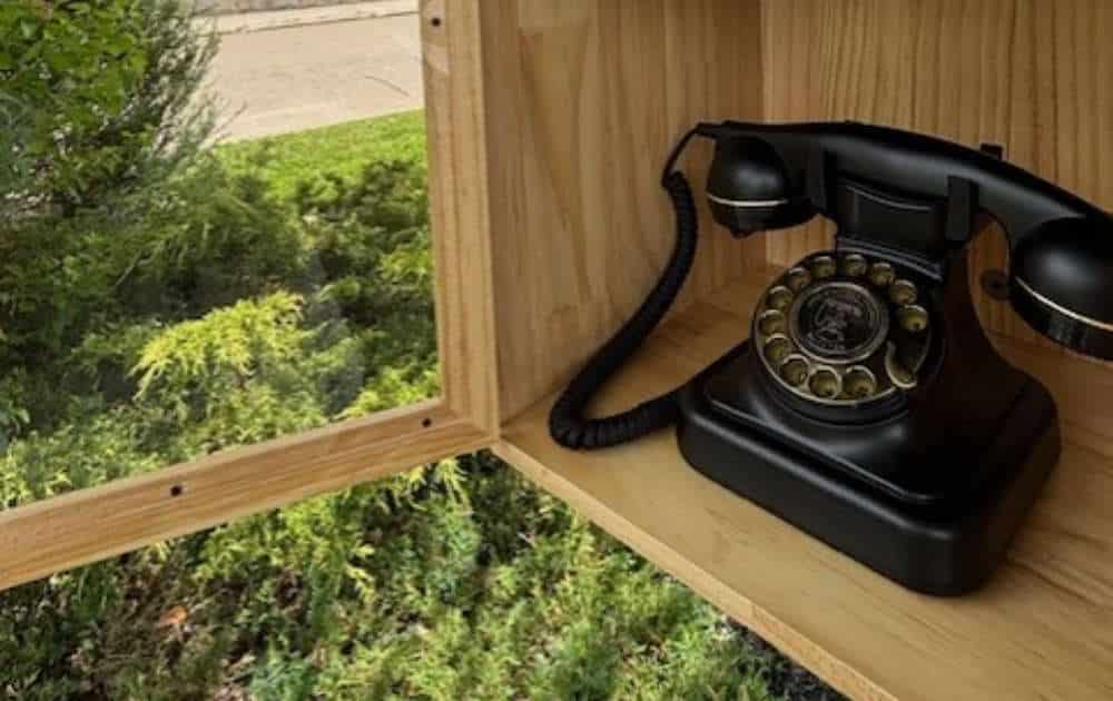 Wind Phone in Healing Garden